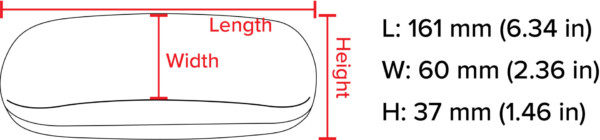Outside Case Dimensions